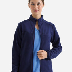 Women's Agility Panelled Fleece Full-Zip Jacket Thumbnail