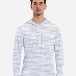 Men's Low Pro Tech Camo Hooded Long Sleeve T-Shirt Thumbnail