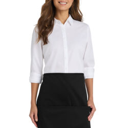 Easy Care Half Bistro Apron with Stain Release Thumbnail