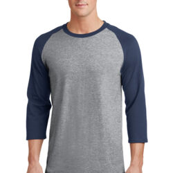 Core Blend 3/4 Sleeve Raglan Tee Thumbnail