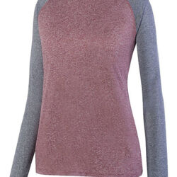 Women's Kinergy Two Color Long Sleeve Raglan T-Shirt Thumbnail