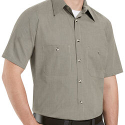 Men's Tall Premium Short Sleeve Work Shirt Thumbnail