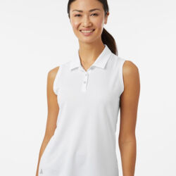 Women's Ottoman Sleeveless Polo Thumbnail