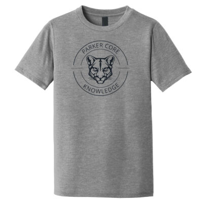 Navy Cougar Head Logo - Youth Perfect Tri ® Tee Thumbnail