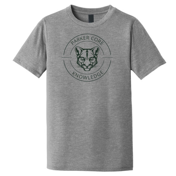 Green Cougar Head Logo - Youth Perfect Tri ® Tee Thumbnail
