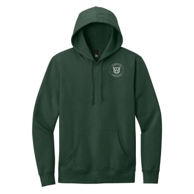 White Cougar Head Logo - V.I.T. Fleece Hoodie Thumbnail