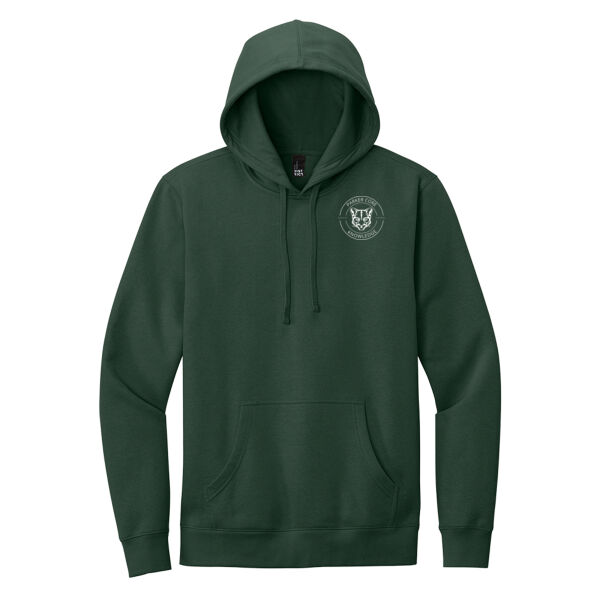 White Cougar Head Logo - V.I.T. Fleece Hoodie Thumbnail