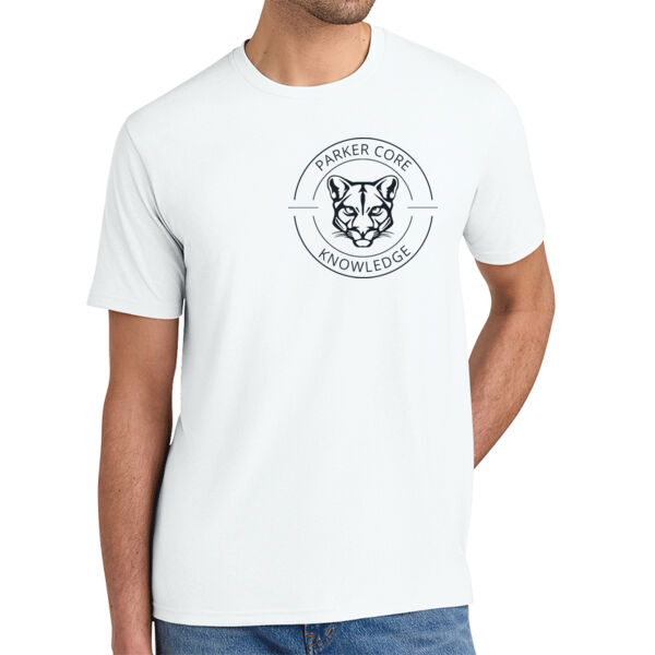 Navy Cougar Head Logo - Perfect Tri ® Tee Thumbnail
