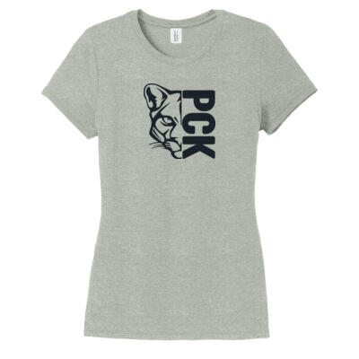Navy 1/2 Cougar-PCK - Women's Perfect Tri ® Tee Thumbnail