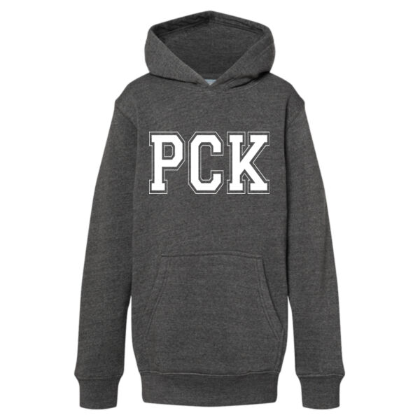 PCK with Sleeve - Youth Triblend Fleece Hooded Sweatshirt Thumbnail