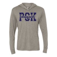 Triblend Hooded Long Sleeve Pullover Thumbnail